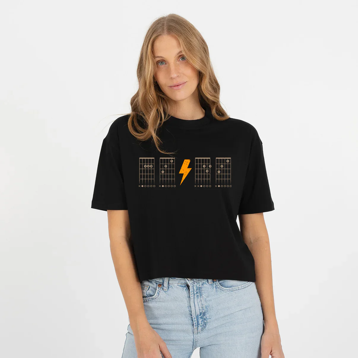 Back to Chords Cropped Tee - Image 2