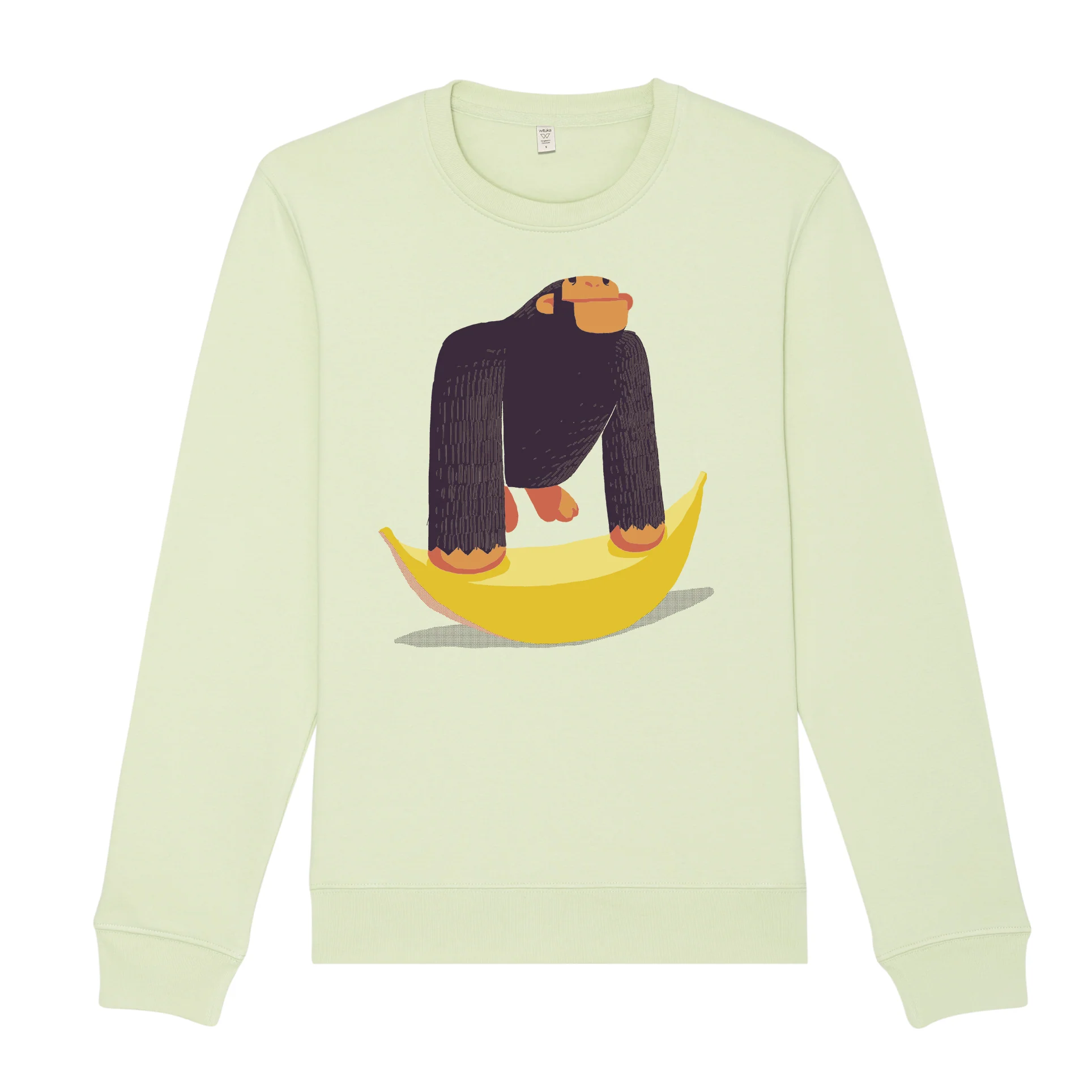 Big Yellow Banana Sweatshirt - Image 3