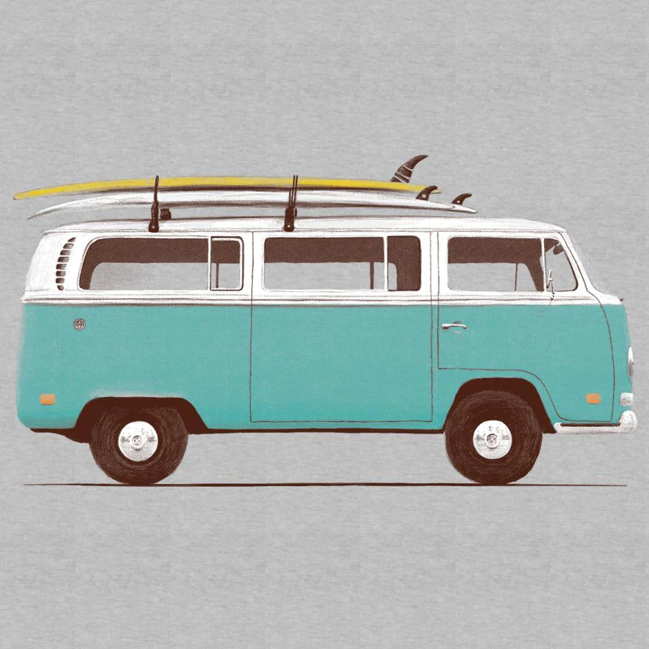 Blue Van Hoodie - Image 3