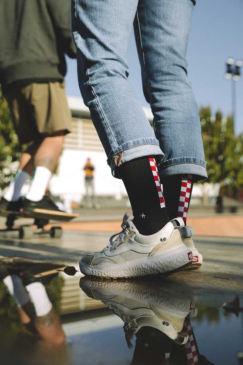 Socks Damero Rojo - Image 4