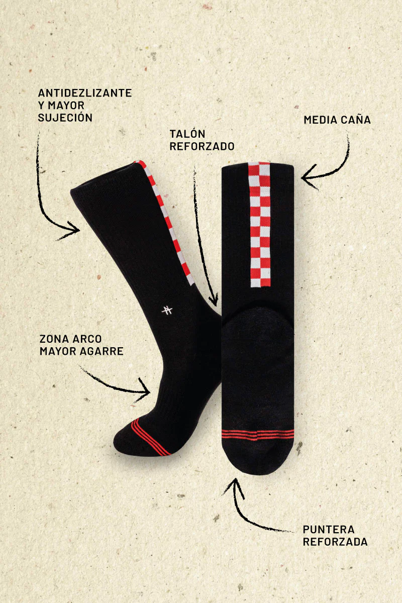 Socks Damero Rojo - Image 5