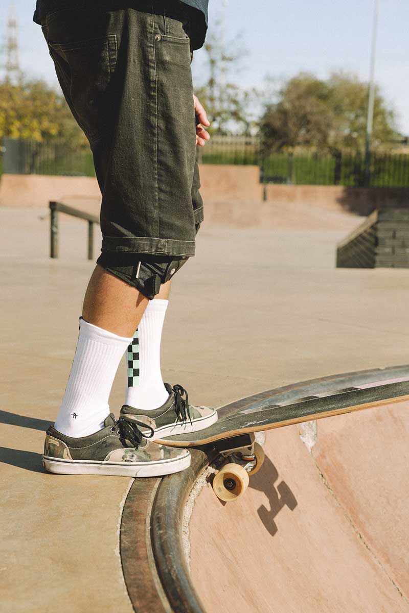 Socks Damero Verde - Image 7