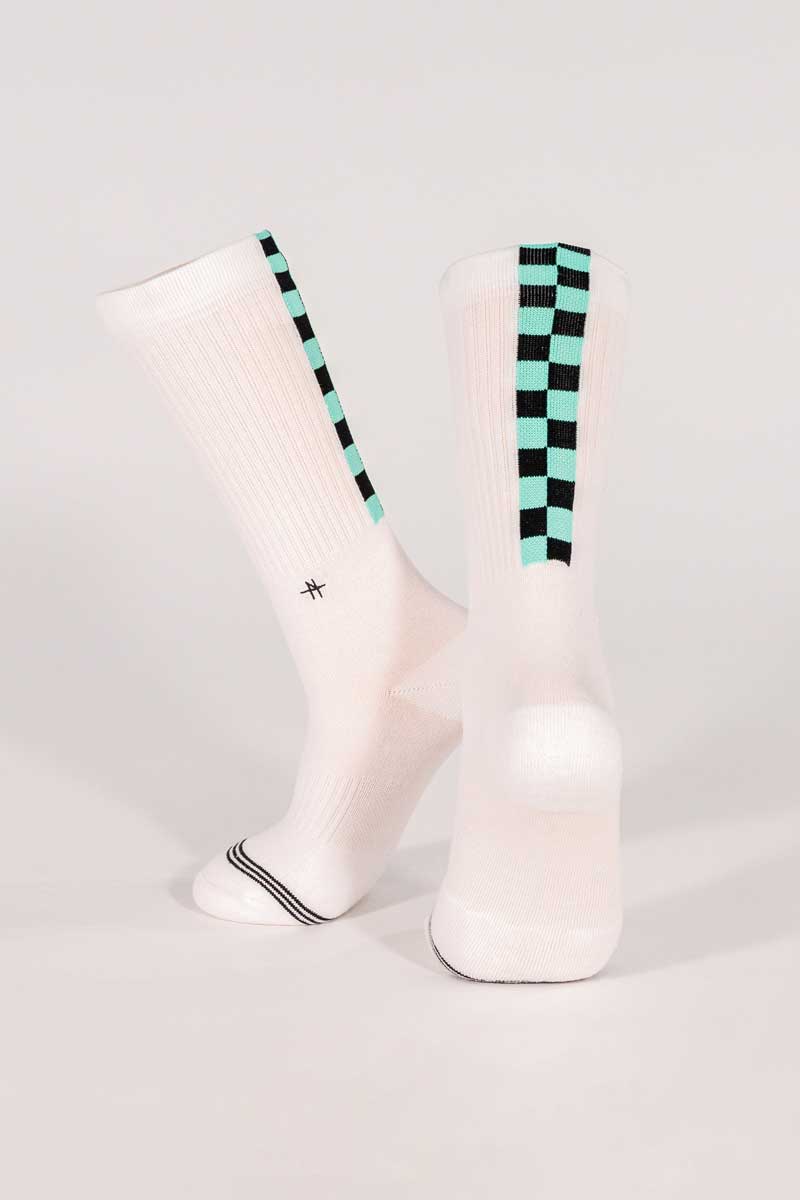 Socks Damero Verde - Image 8