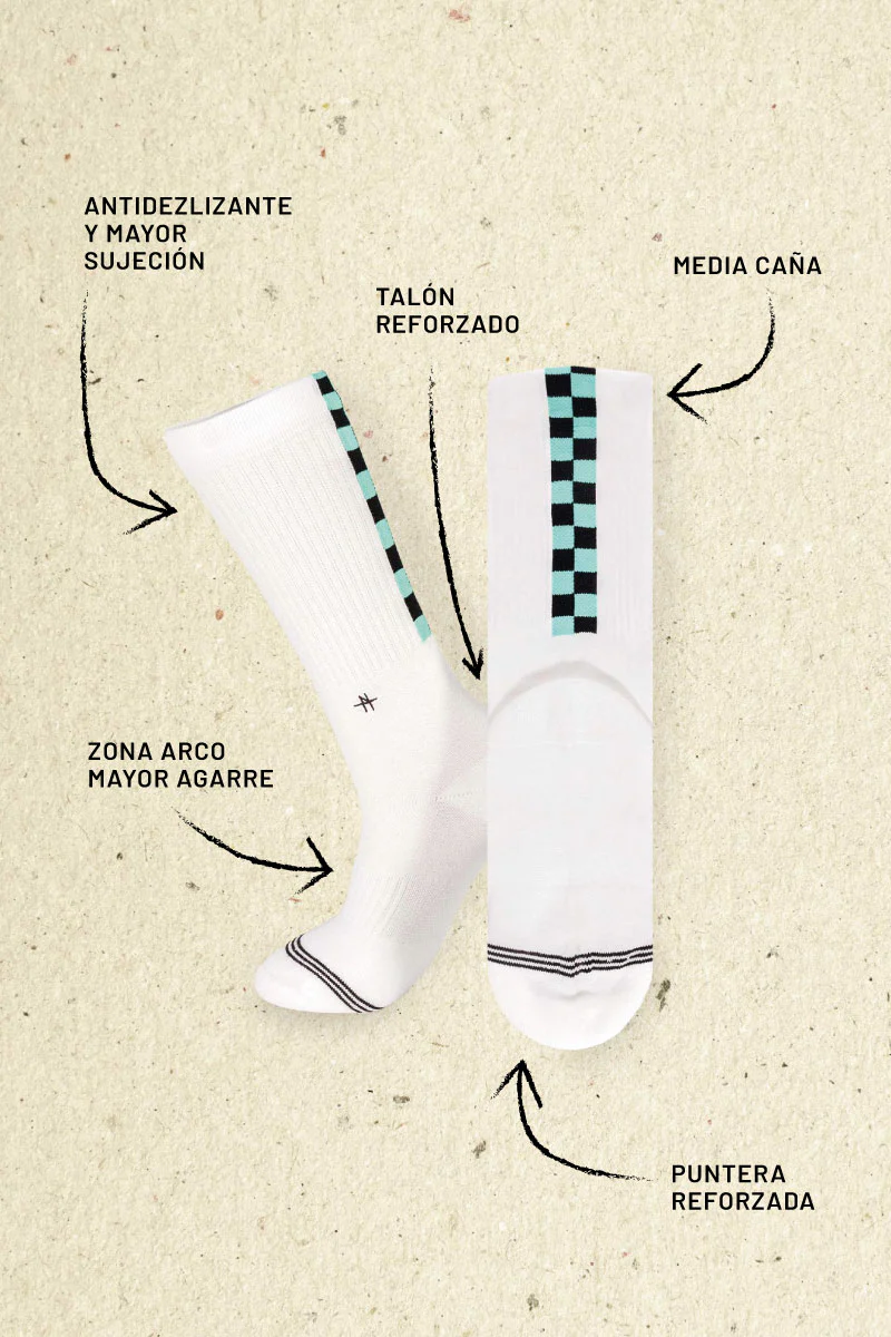 Socks Damero Verde - Image 9