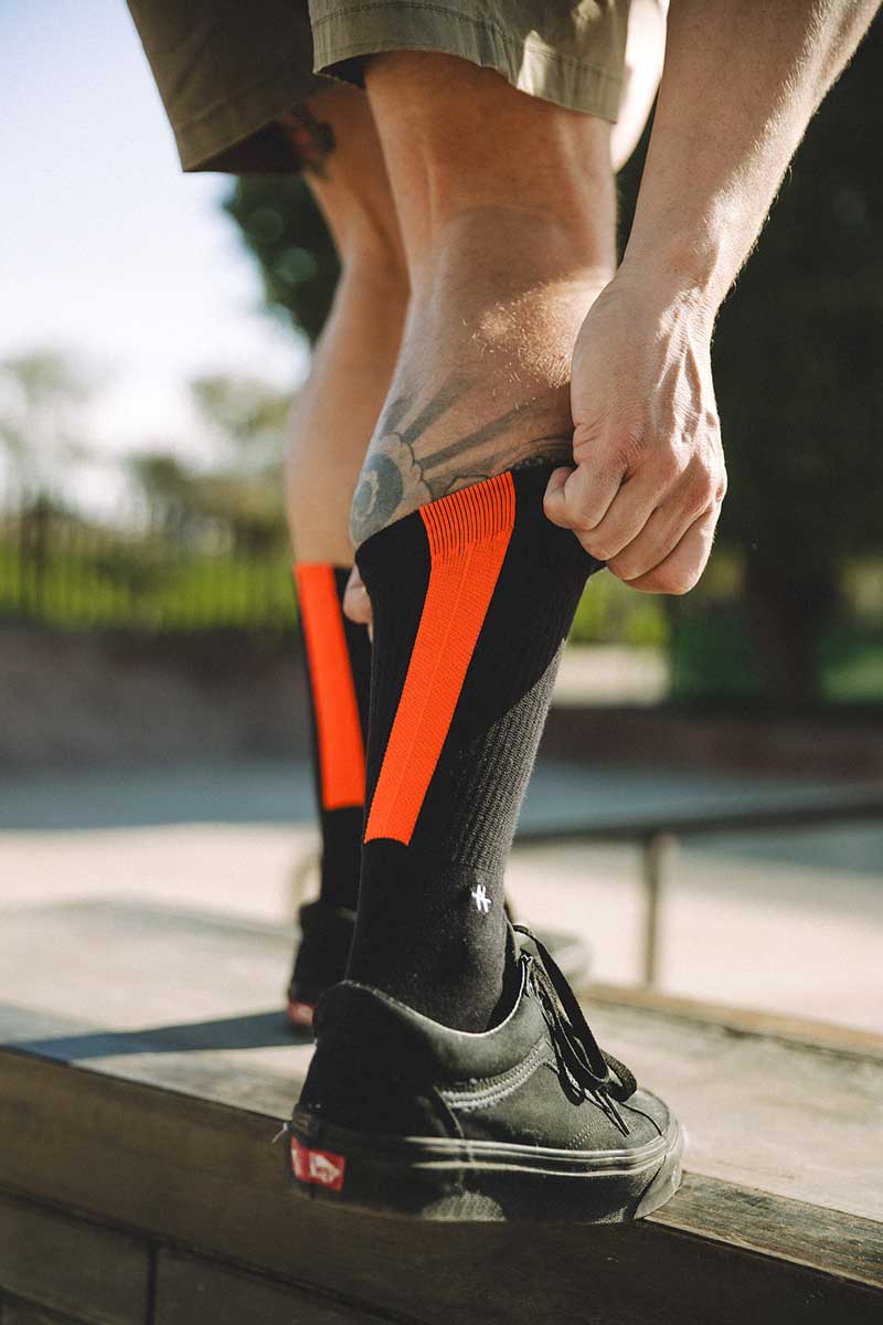 Socks Fluor Naranja