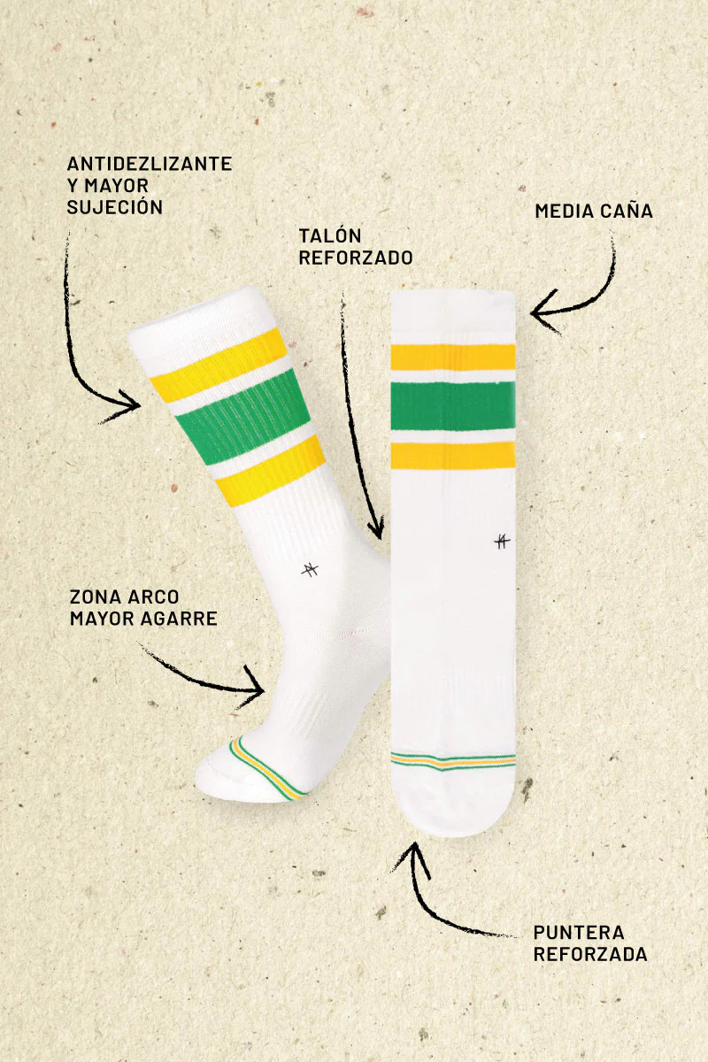 Socks Rayas Verde Amarillo - Image 5