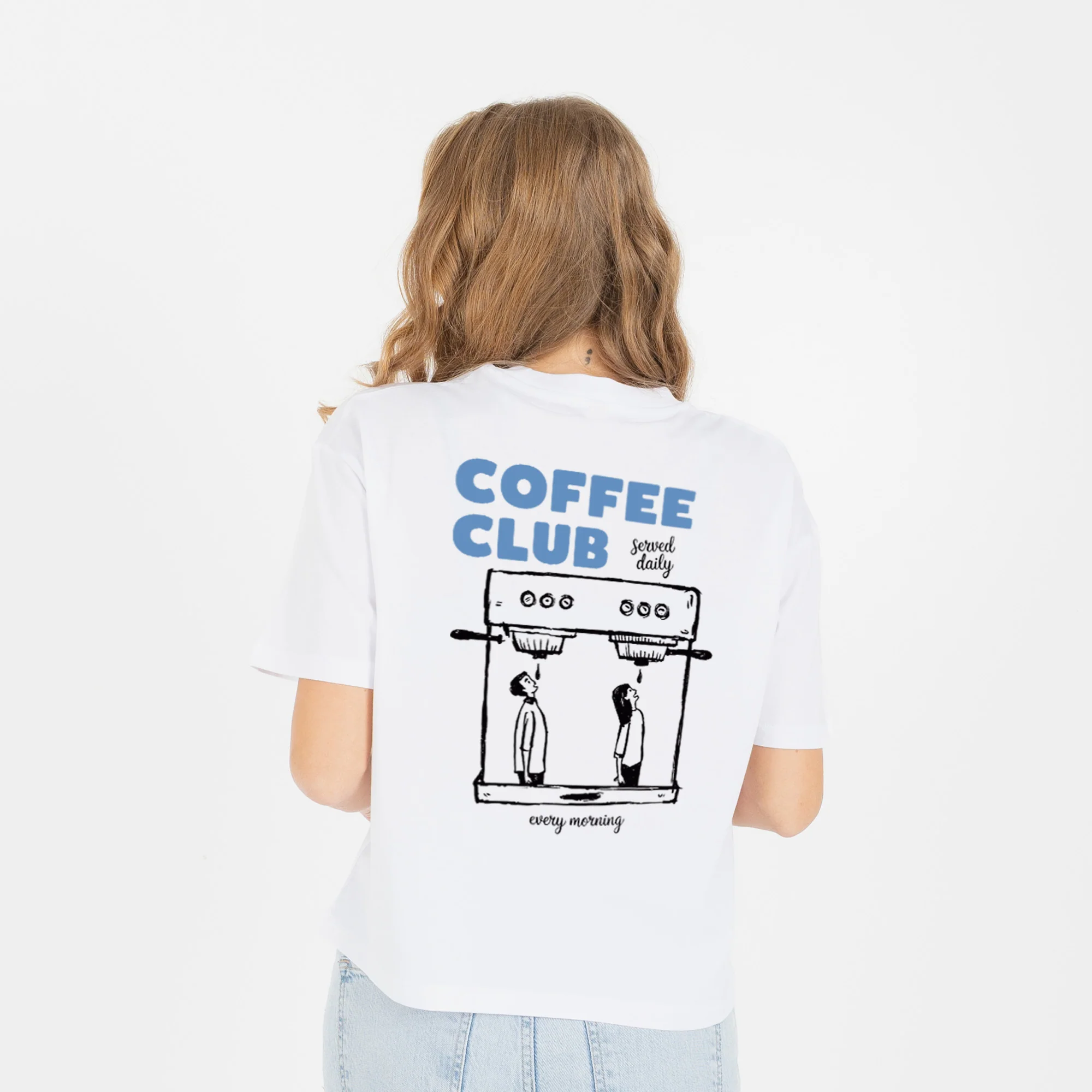 Coffee Club Cropped Tee - Image 4