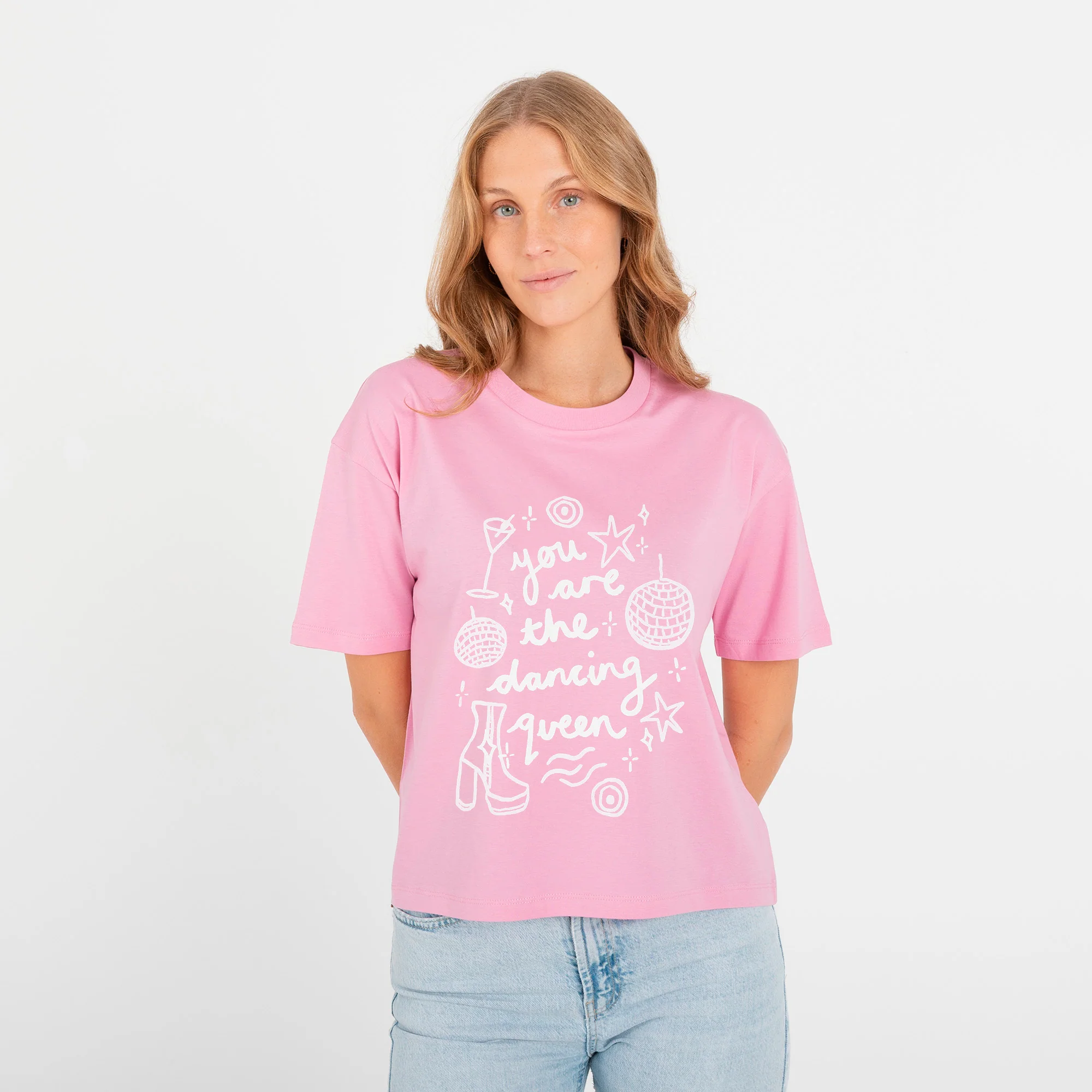 Dancing Queen Cropped Tee - Image 2