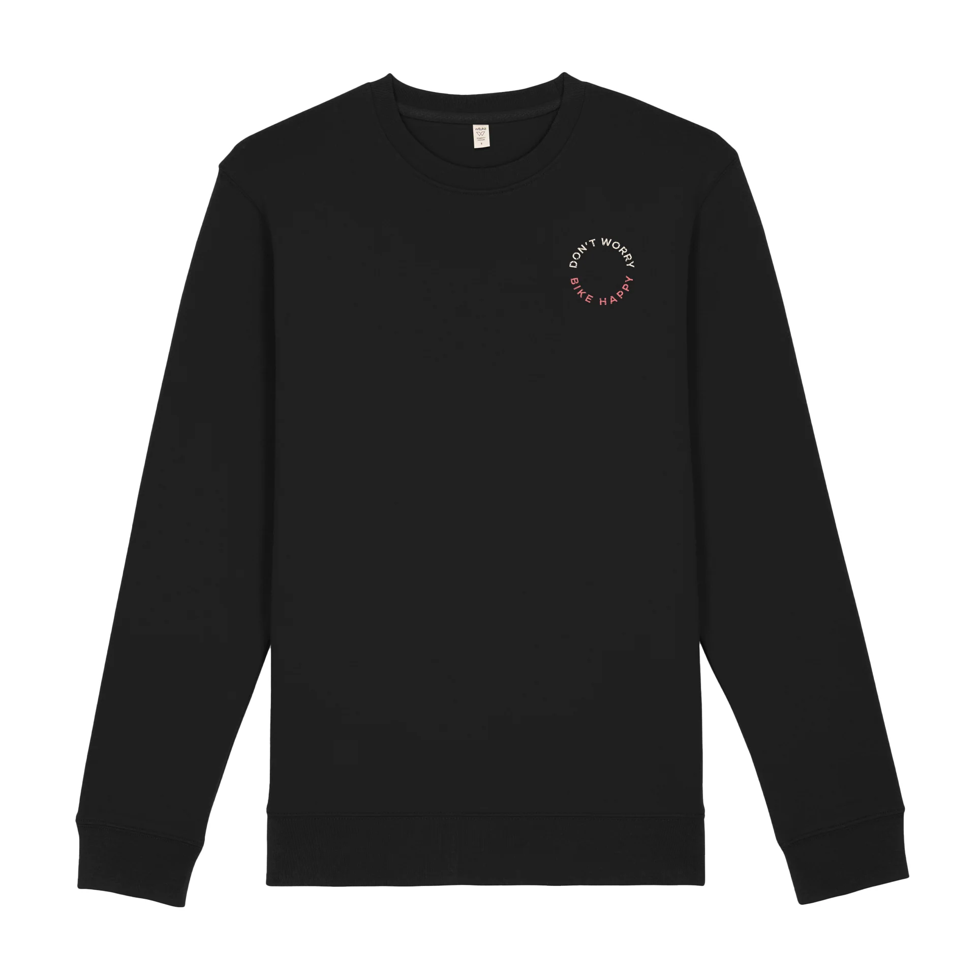 Don't Worry Bike Happy Sweatshirt - Image 2