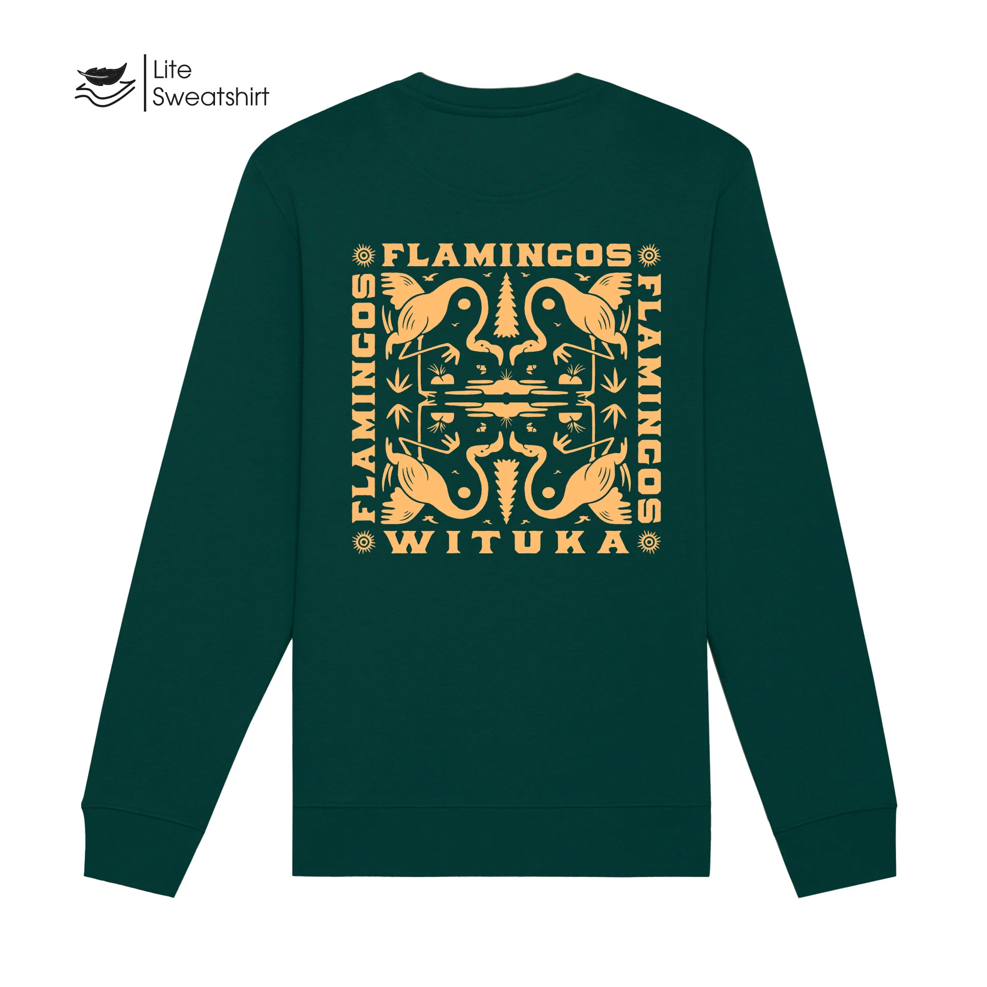 Flamingos Sweatshirt Lite