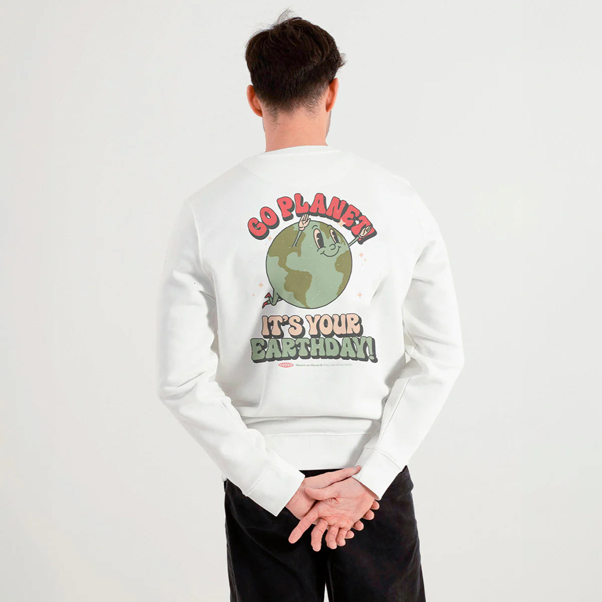 Go Planet Earth Day Sweatshirt - Image 3