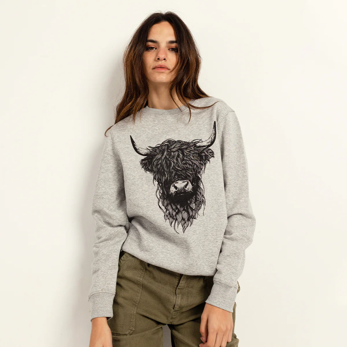 Highland Cattle Sweatshirt - Image 2