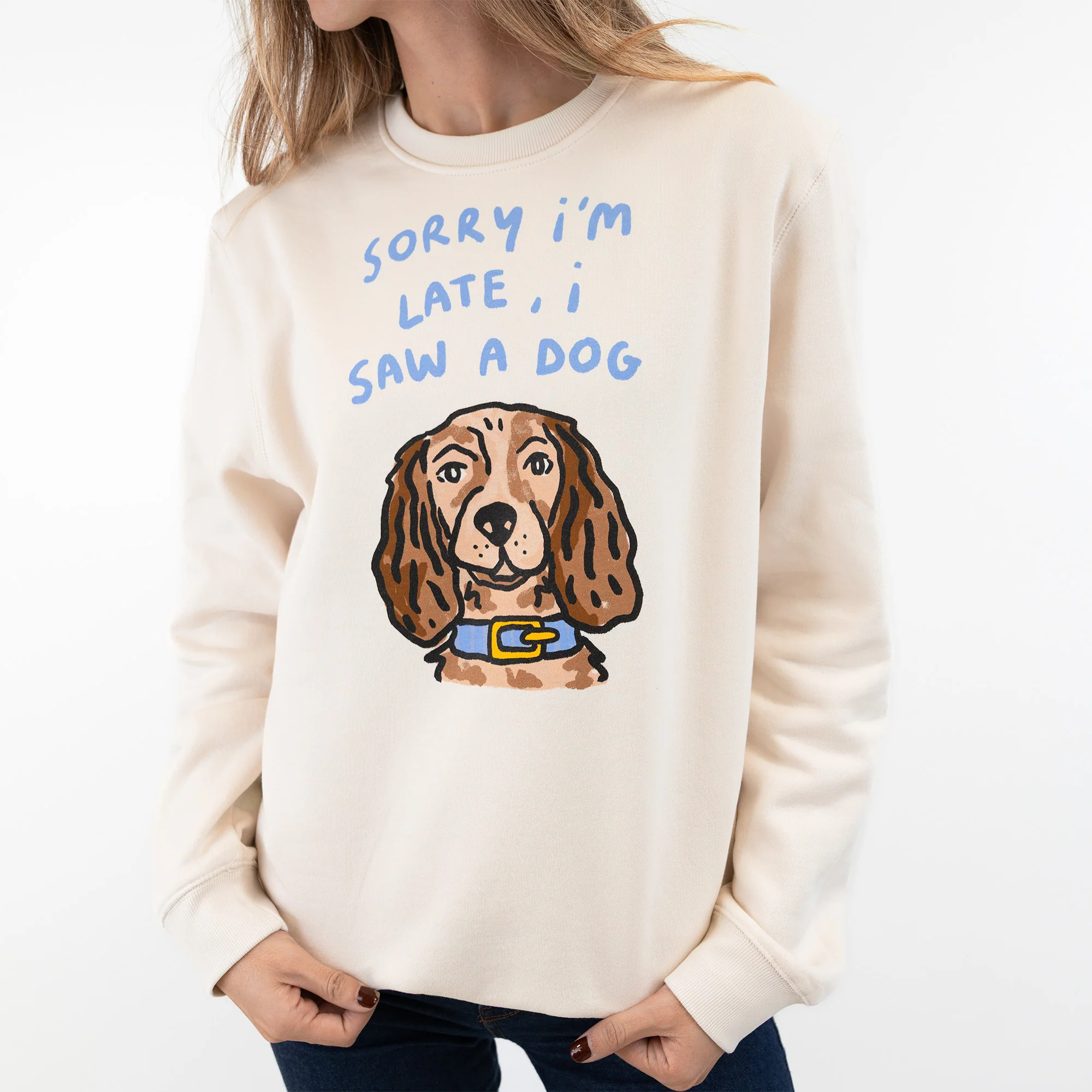 I saw a dog Sweatshirt - Image 2