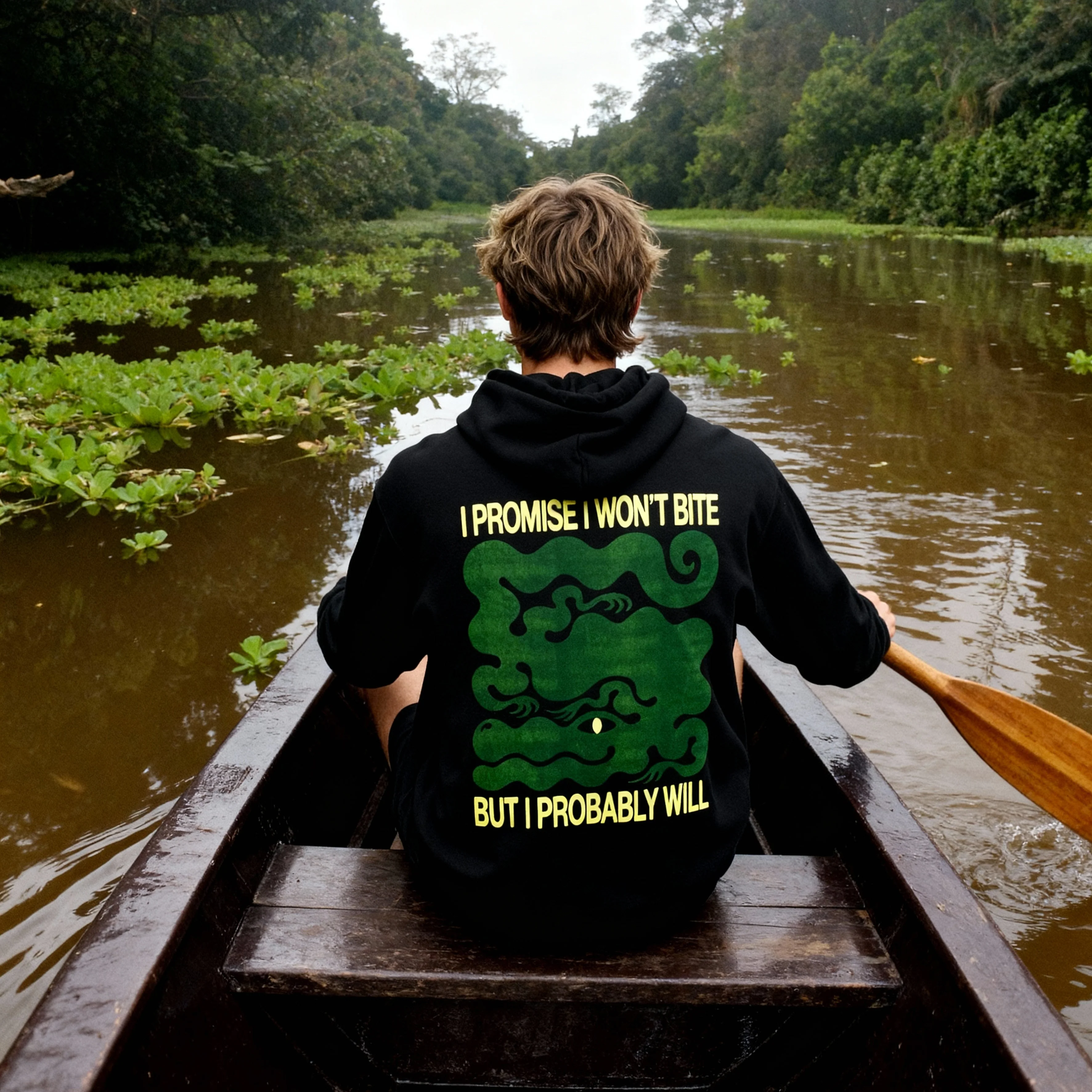 I Won't Bite Hoodie - Image 3