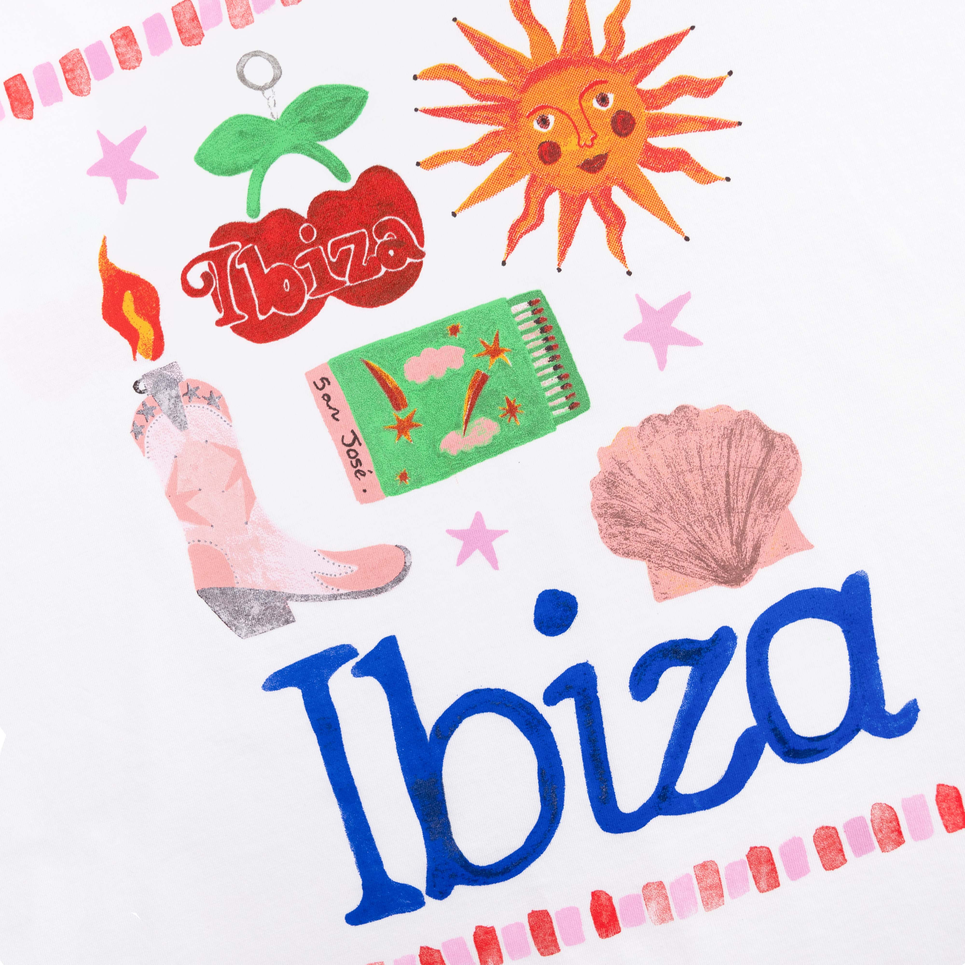 Ibiza travel Cropped Tee - Image 6