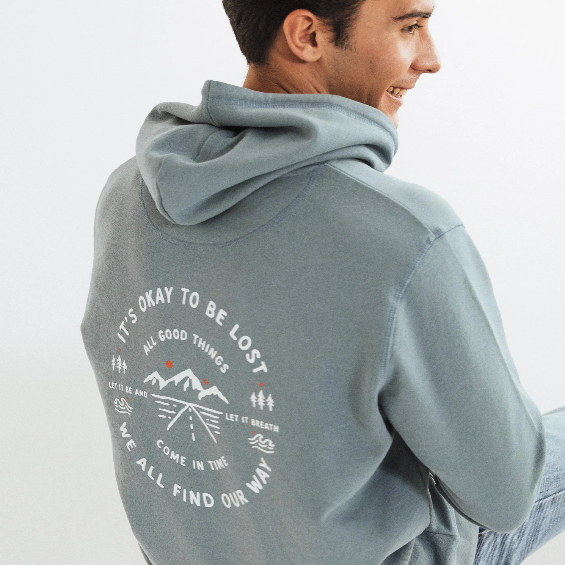 It's Okay To Be Lost Hoodie - Image 3