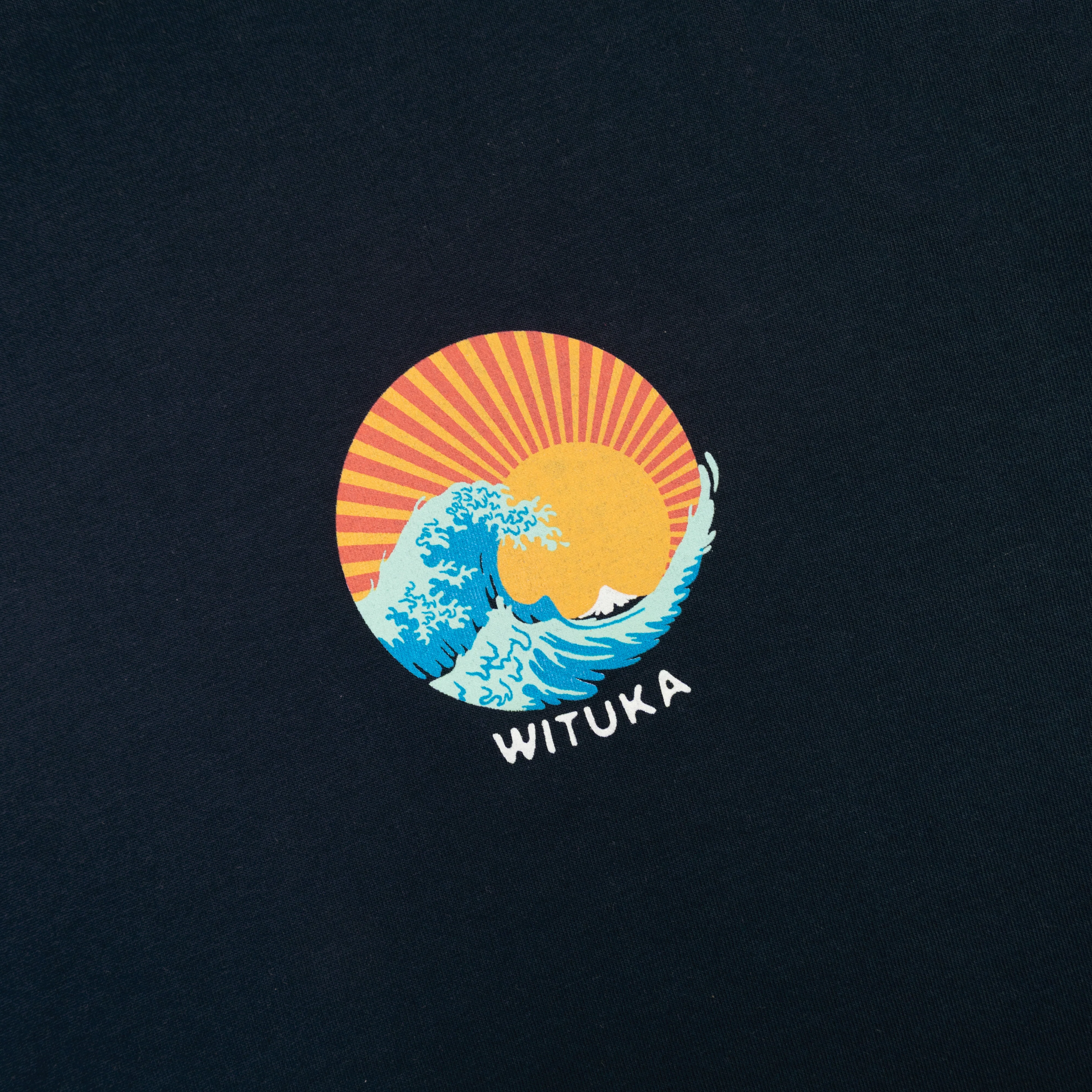 Kanagawa Wave Cropped Tee - Image 5