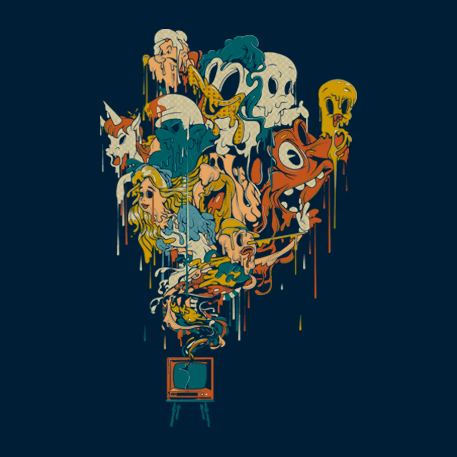 Melted Ghosts Sweatshirt - Image 2