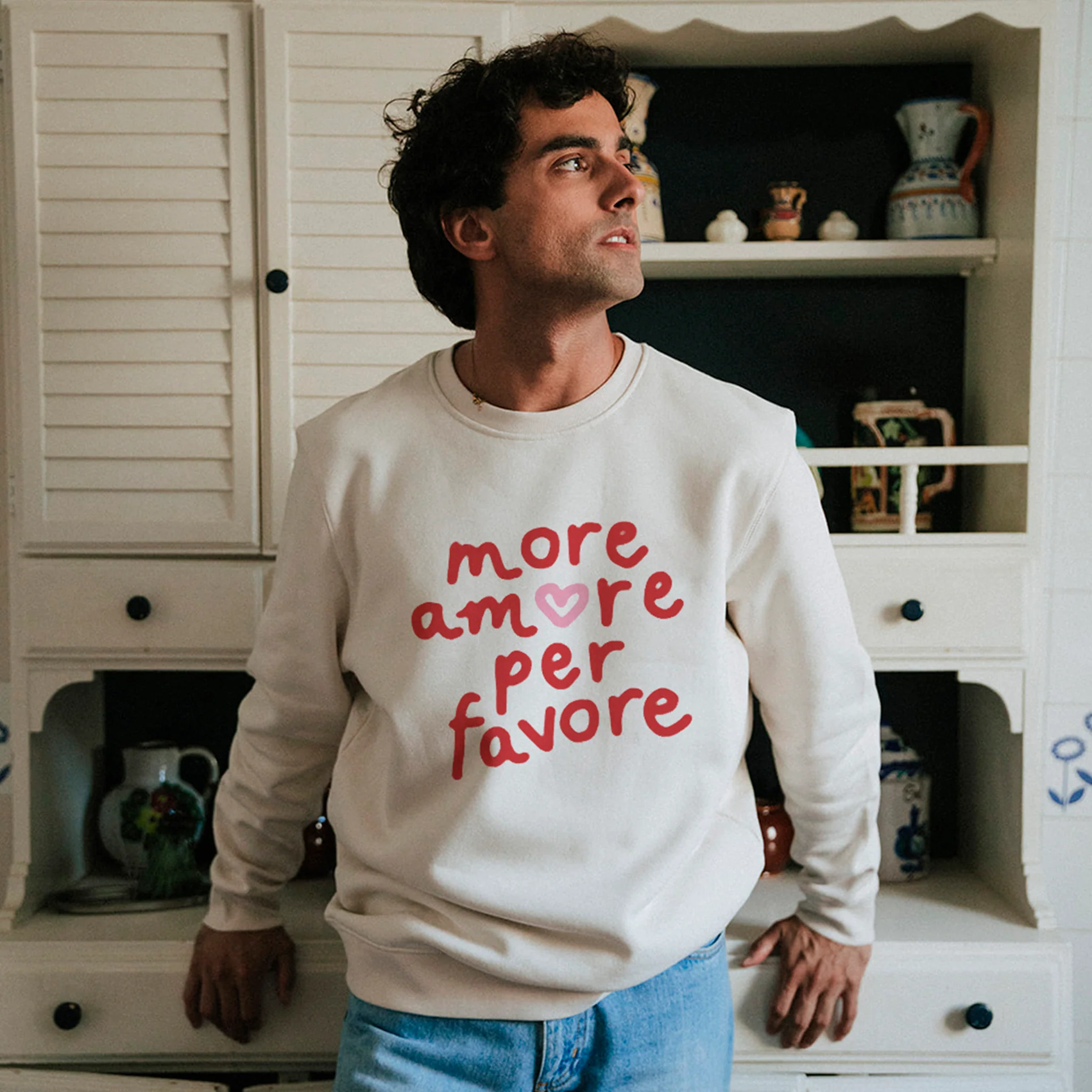 More Amore Per Favore Sweatshirt - Image 2