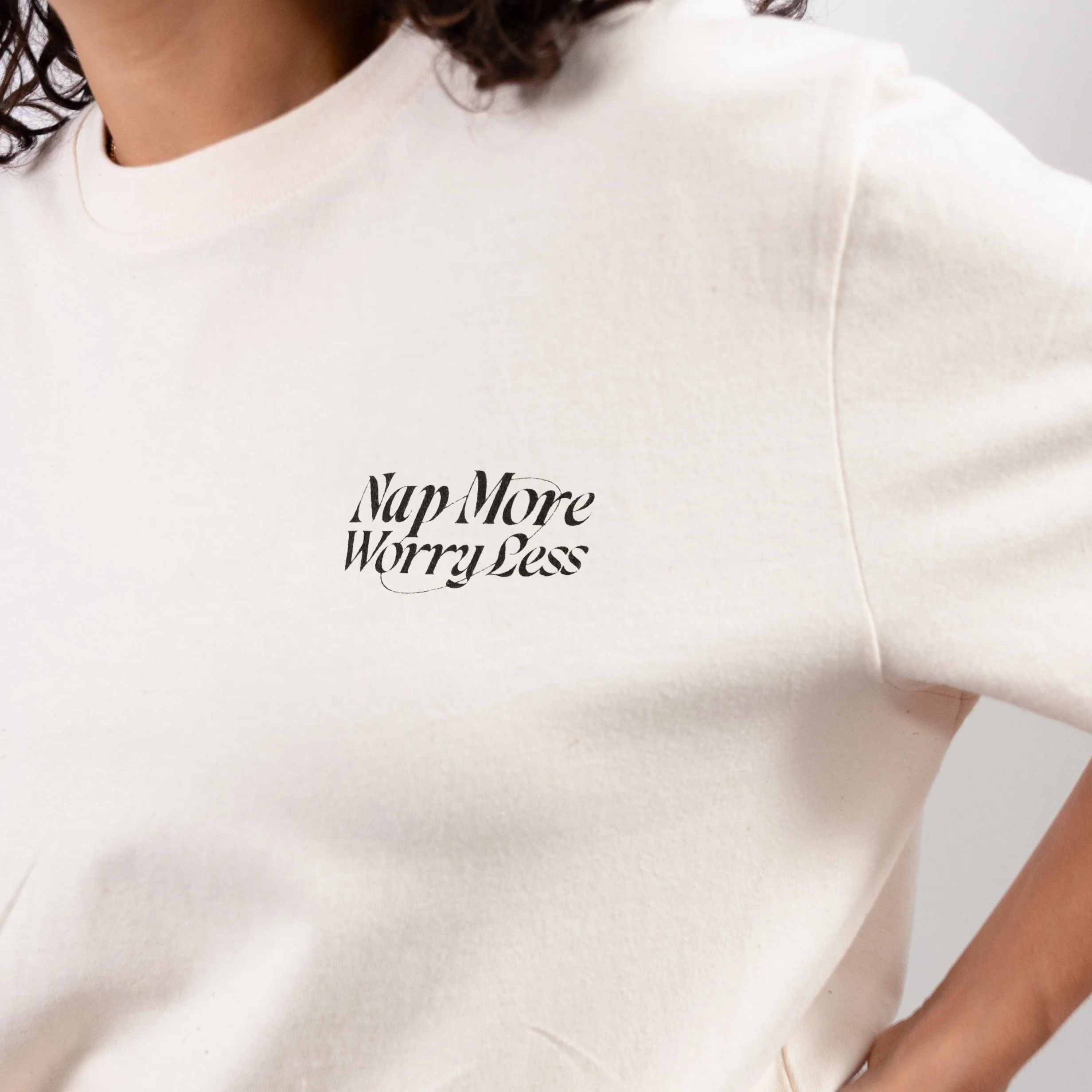 Nap More Worry Less Relaxed Fit - Image 3