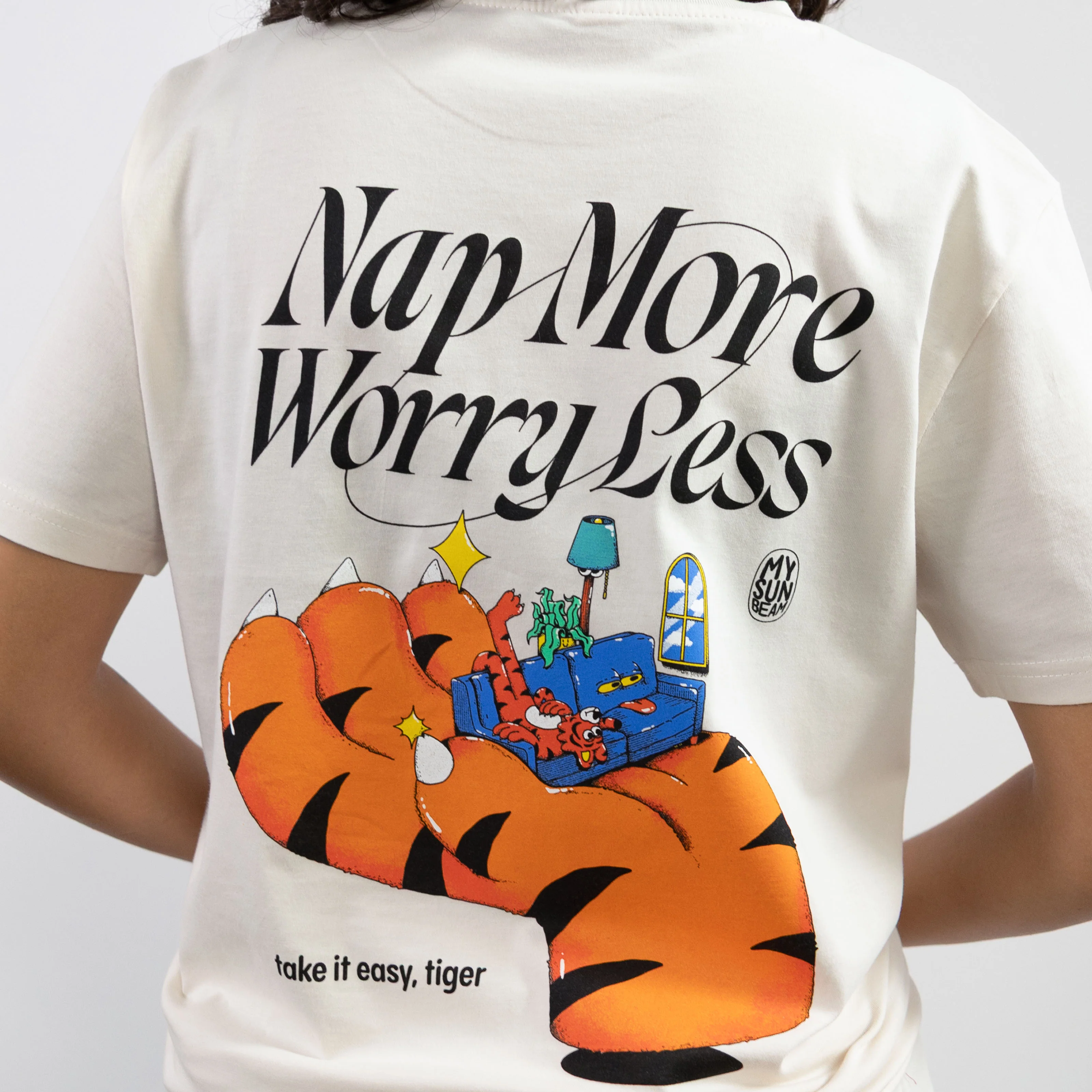 Nap More Worry Less Relaxed Fit - Image 4