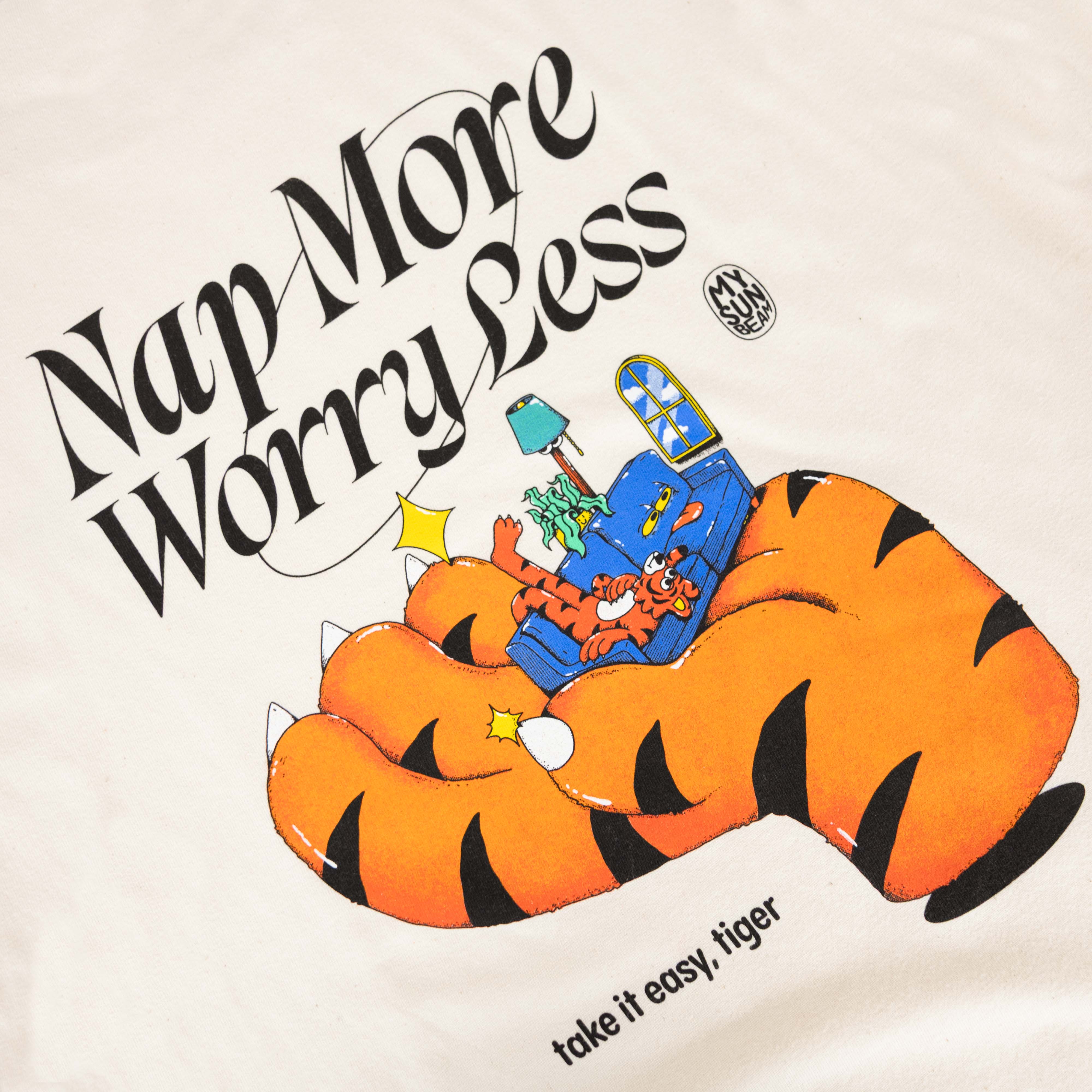 Nap More Worry Less Relaxed Fit - Image 5