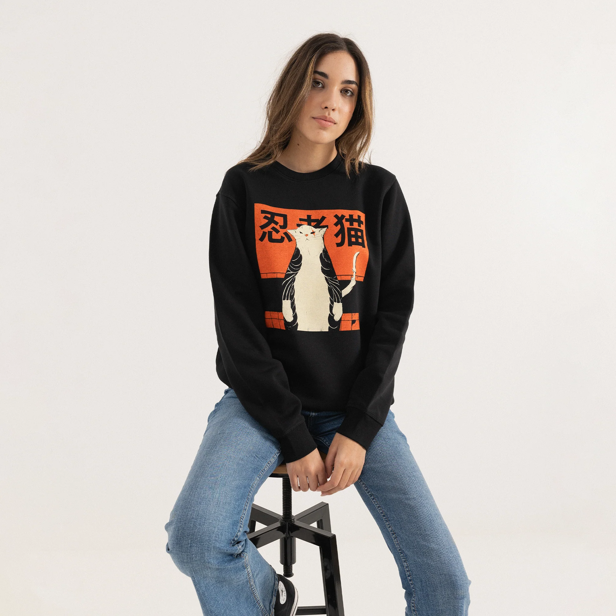 Neko Ninja Sweatshirt - Image 2