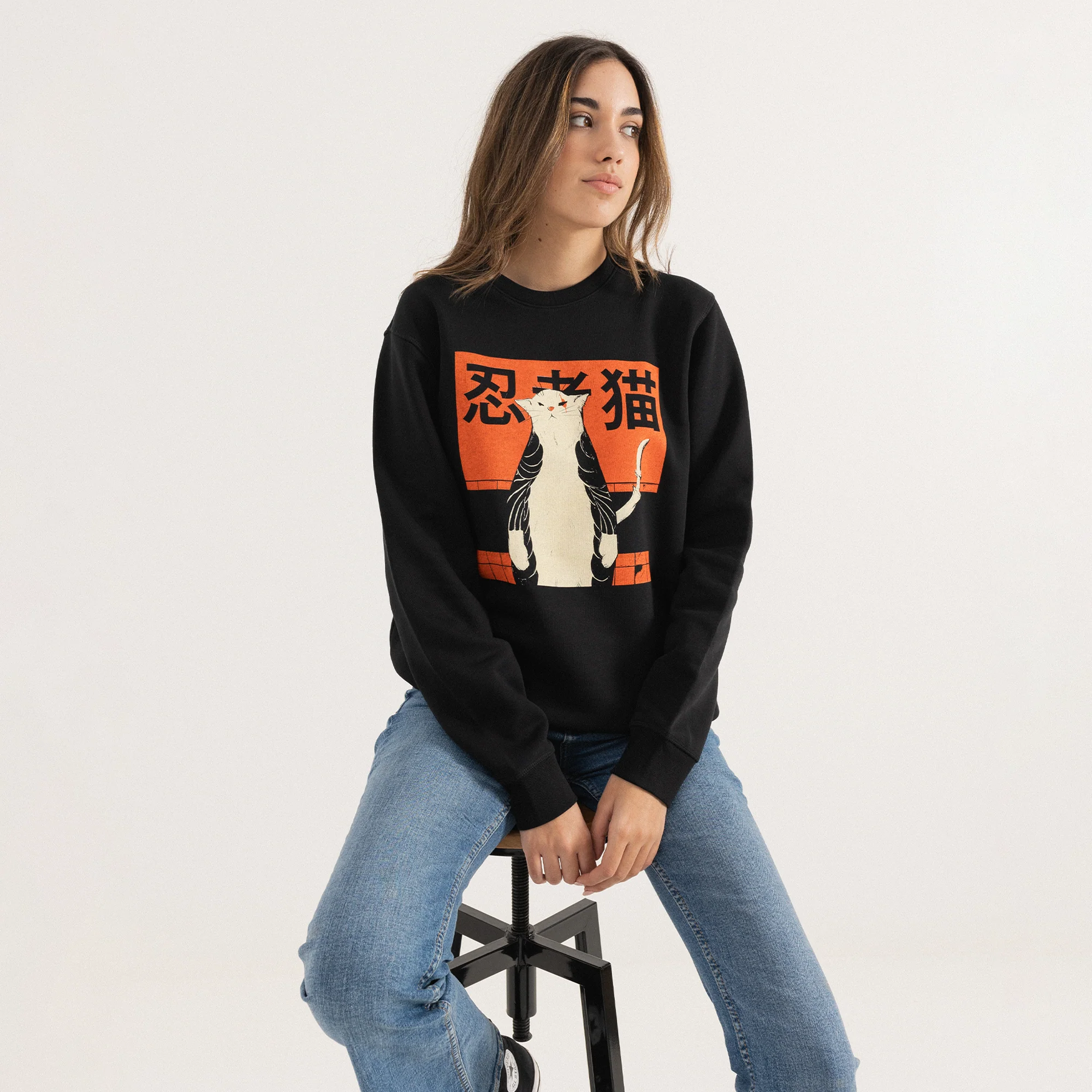 Neko Ninja Sweatshirt - Image 3