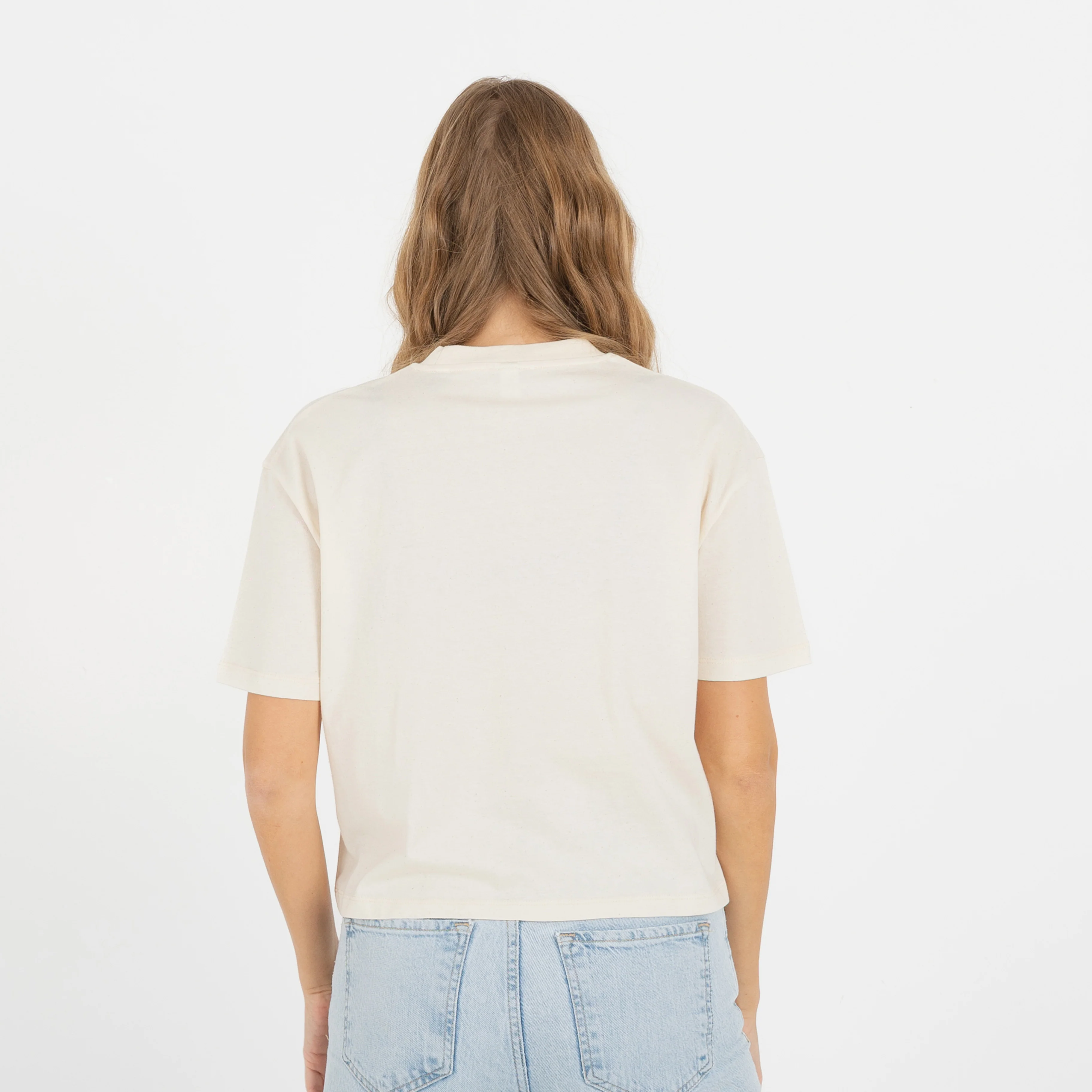 Skiing Raccoon Cropped Tee - Image 5