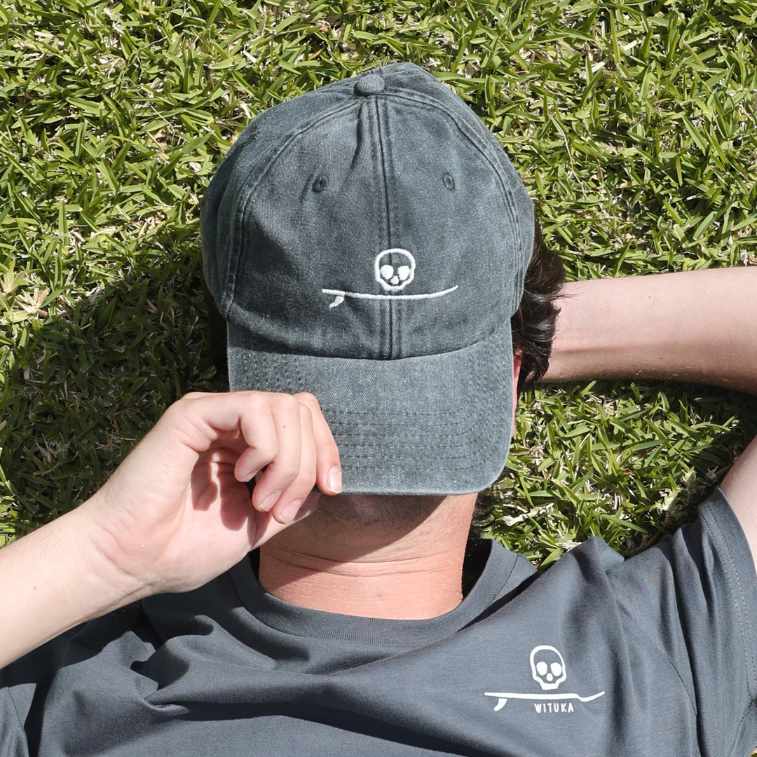 Skull & Surfboard Cap - Image 3