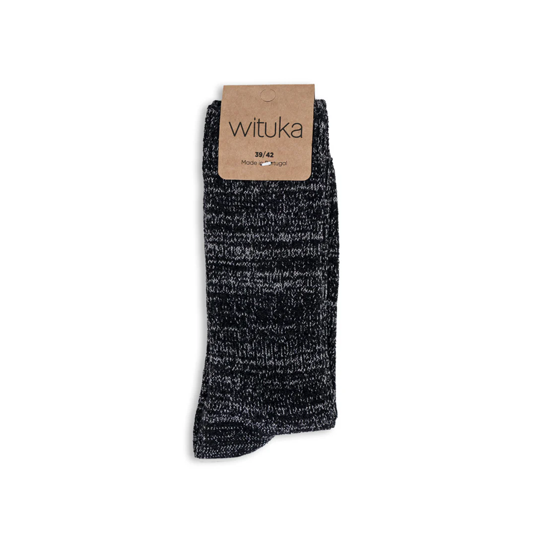 Socks Heather Black - Image 4