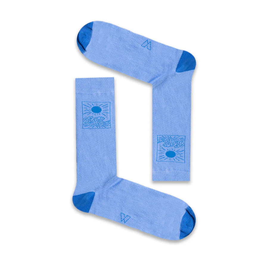 Socks Wave And Sun - Image 2