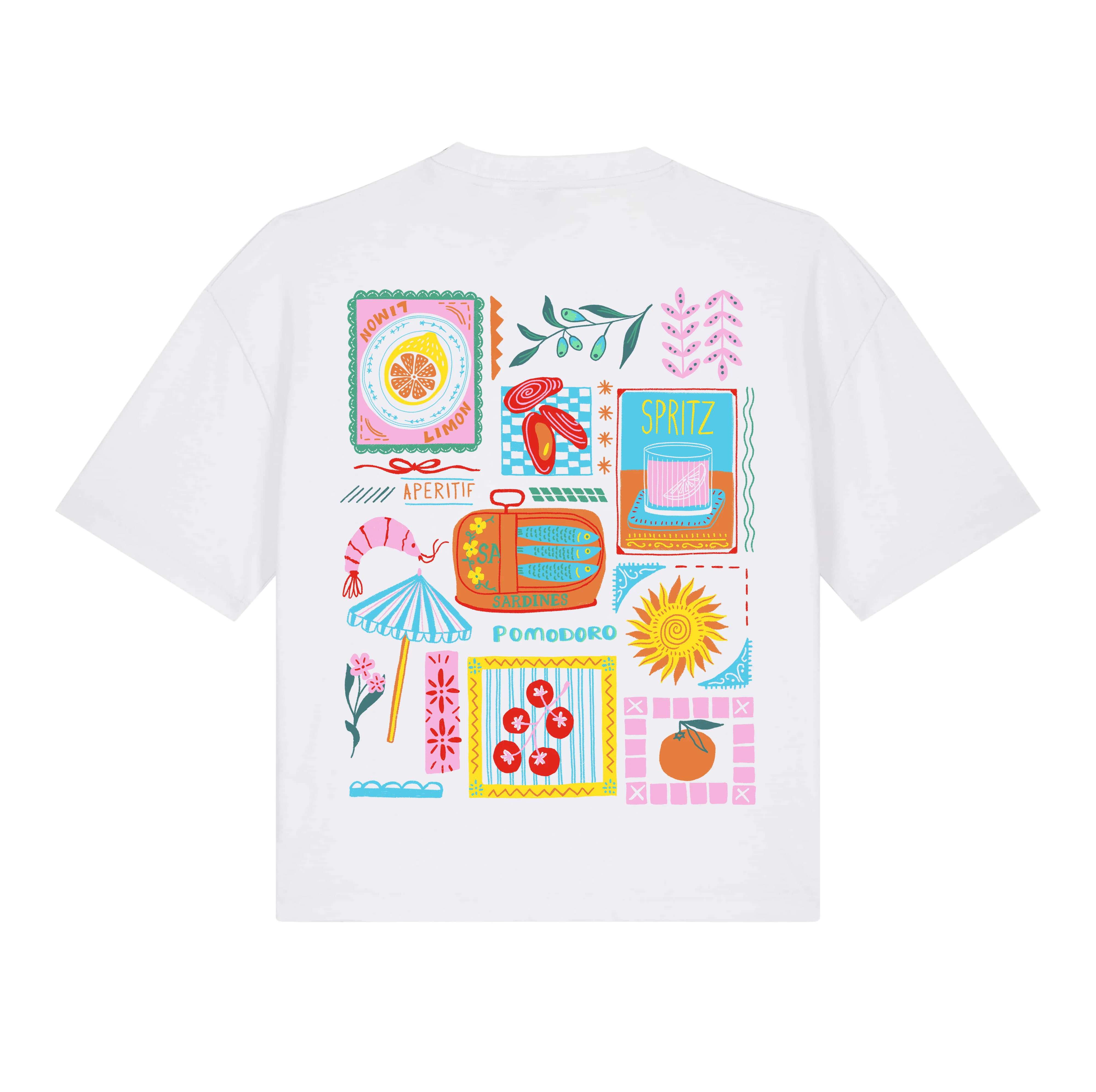 Summer Vibes Cropped Tee
