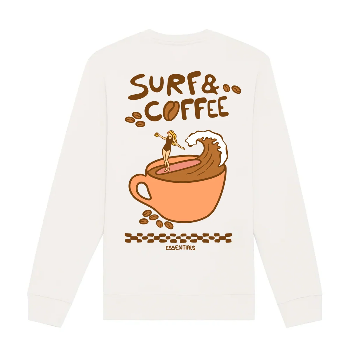 Surf And Coffee Sweatshirt
