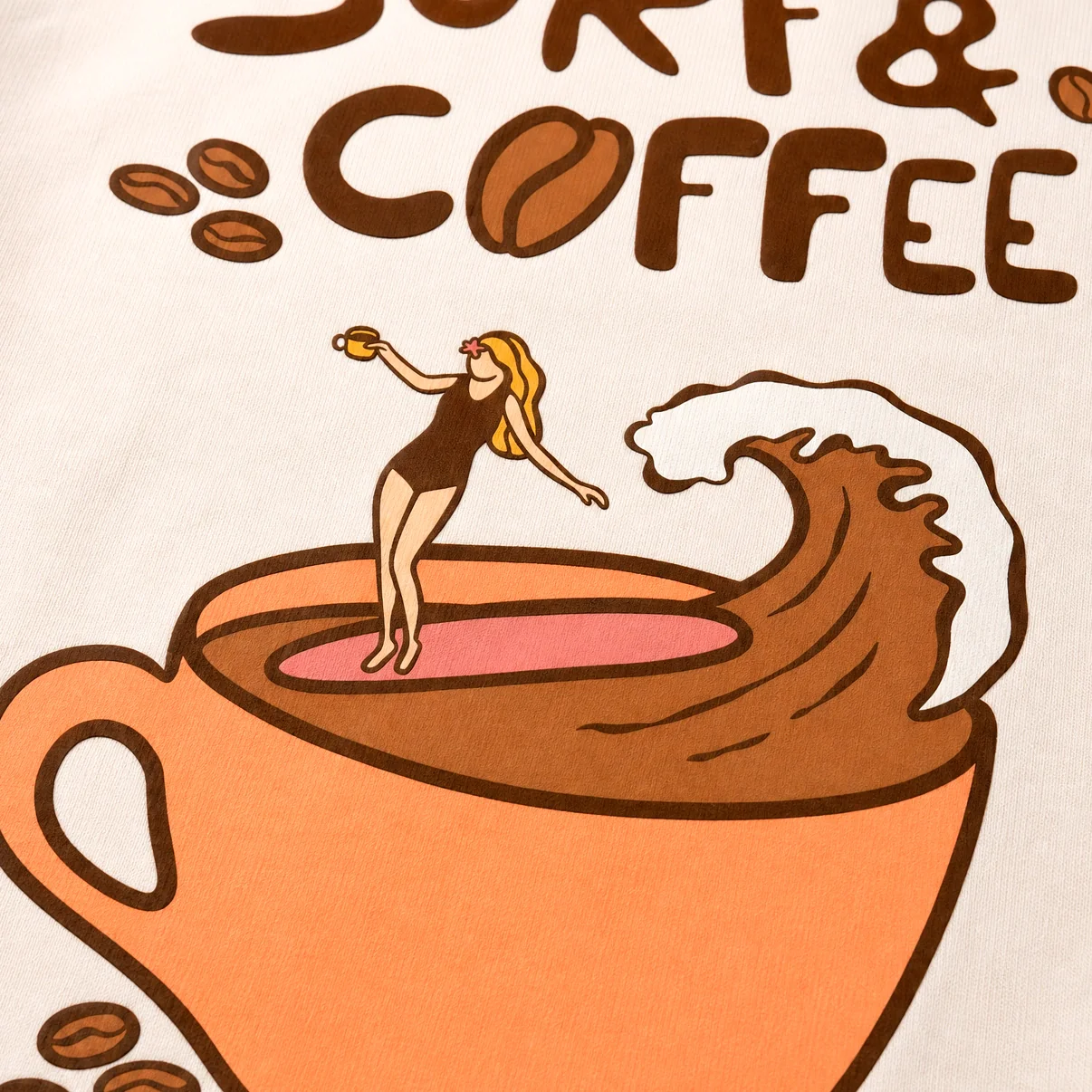 Surf And Coffee Sweatshirt - Image 5
