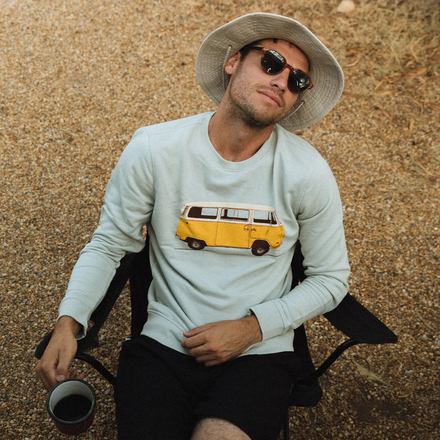 Yellow Van Sweatshirt - Image 3
